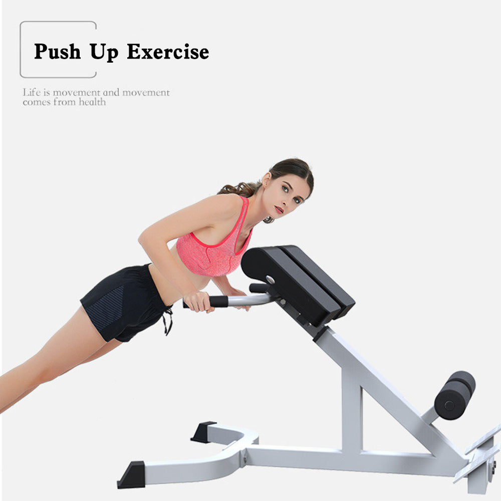 Adjustable Roman Chair – Back Extension & Core Exercise Bench for Home Gym