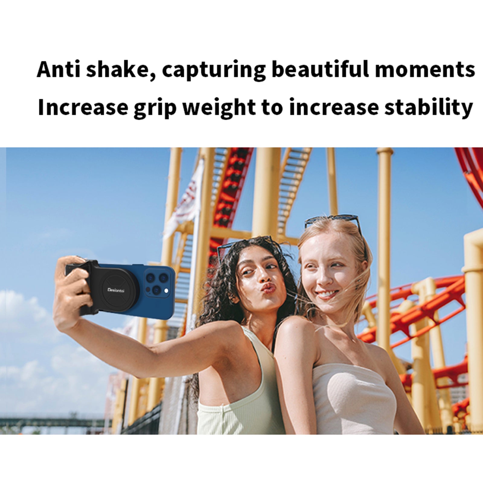 PH-30b Magnetic Selfie Clip Mobile Phone Magnetic Suction Shot Handle Bluetooth