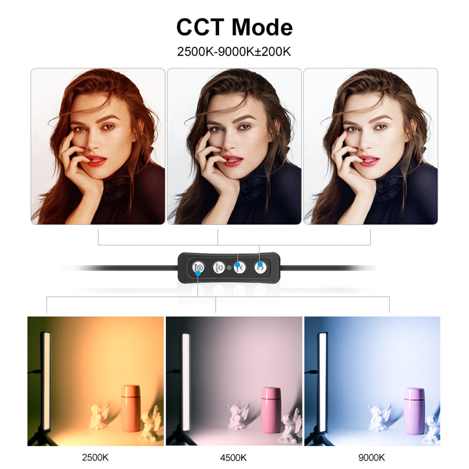 WS66 RGB LED Video Light - Full Color Fill Light for Camera, Phone & Live Streaming