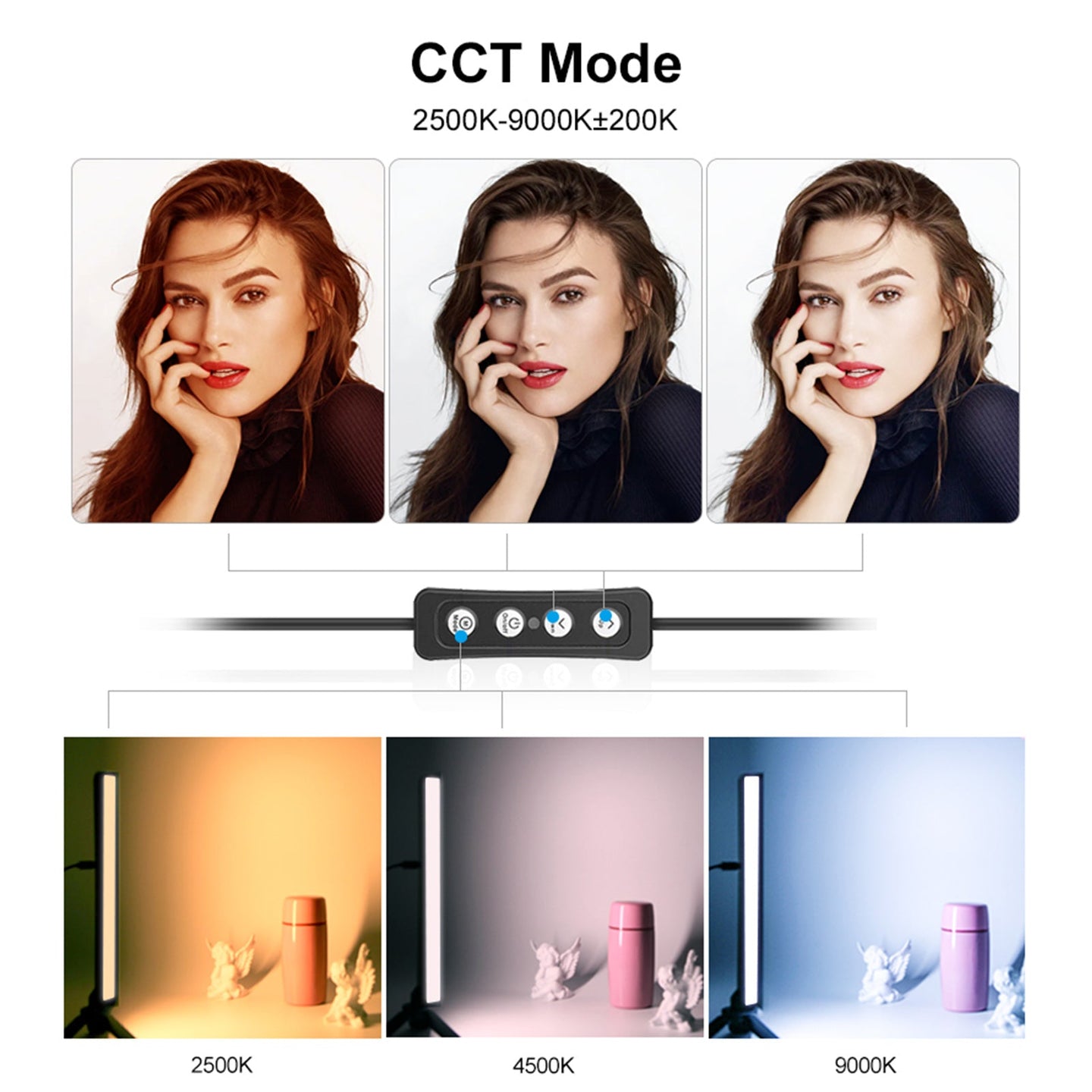 WS66 RGB LED Video Light - Full Color Fill Light for Camera, Phone & Live Streaming