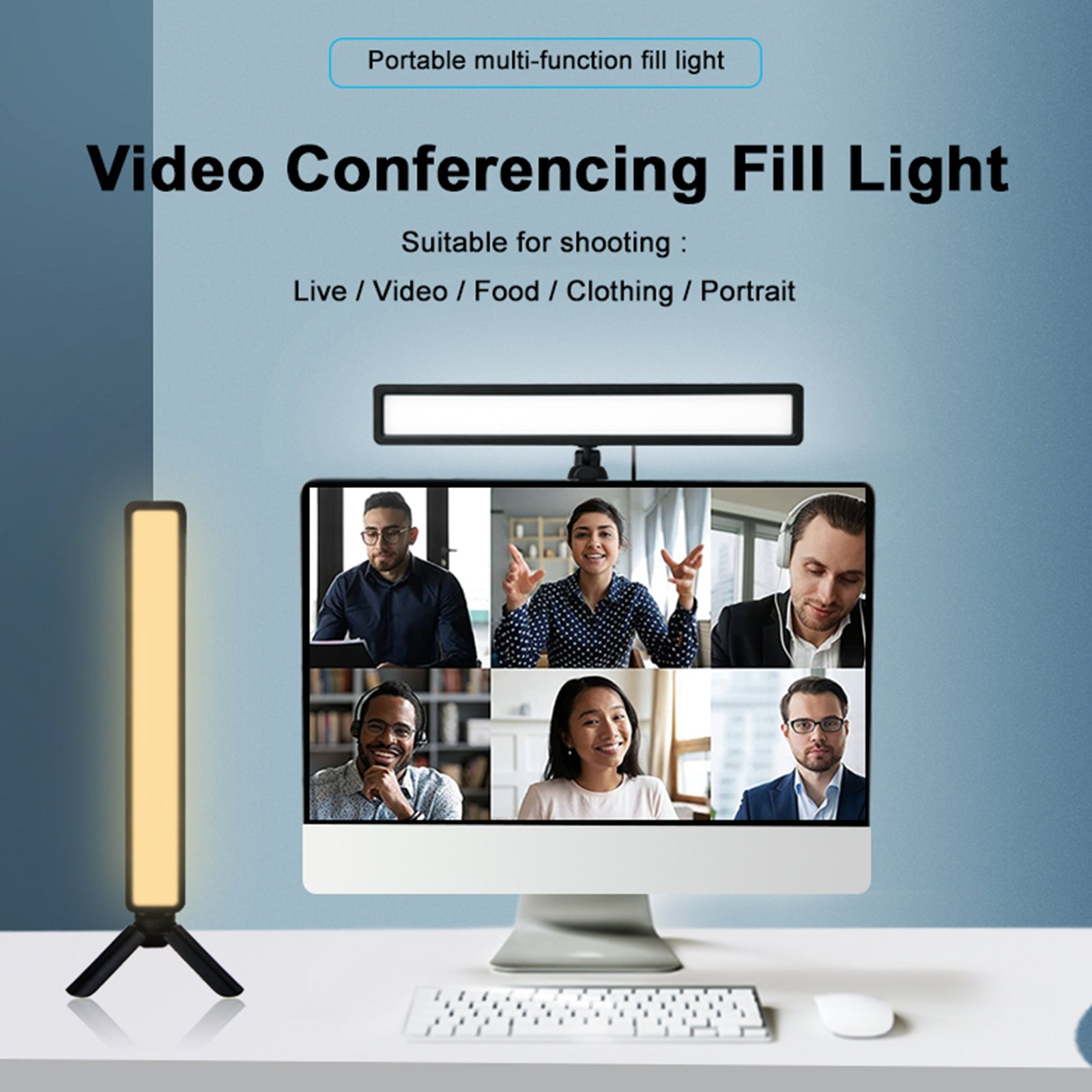 WS66 RGB LED Video Light - Full Color Fill Light for Camera, Phone & Live Streaming