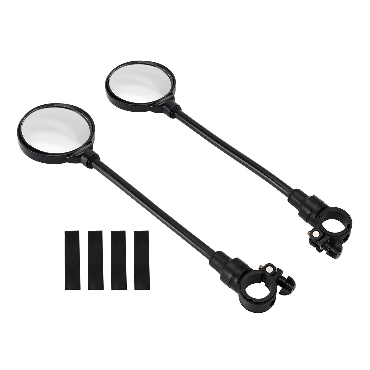 Rotatable Adjustable Wide Angle Rear View Bike Handlebar Mirror 2 Pack