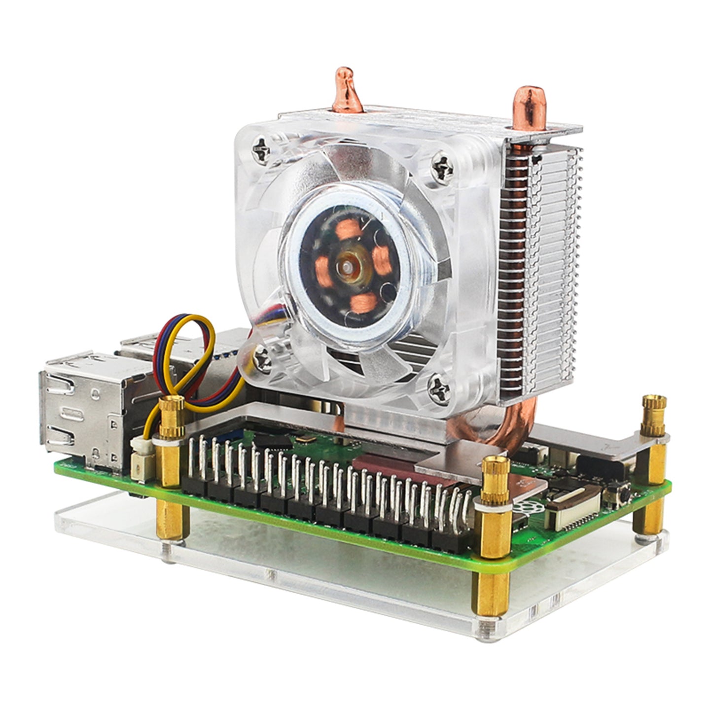 Raspberry Pi 5 Tower Fan Raspberry Pi 5B Ice Tower Radiator ICE Cooling Radiator