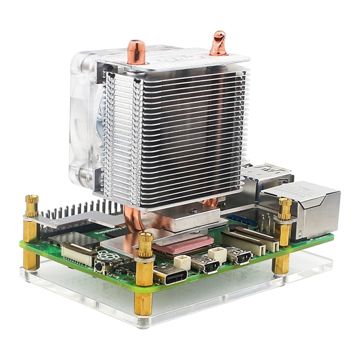 Raspberry Pi 5 Tower Fan Raspberry Pi 5B Ice Tower Radiator ICE Cooling Radiator