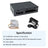 Banana Pi BPI R4 Dedicated Metal Shell Aluminum Alloy Protective Shell Radiator