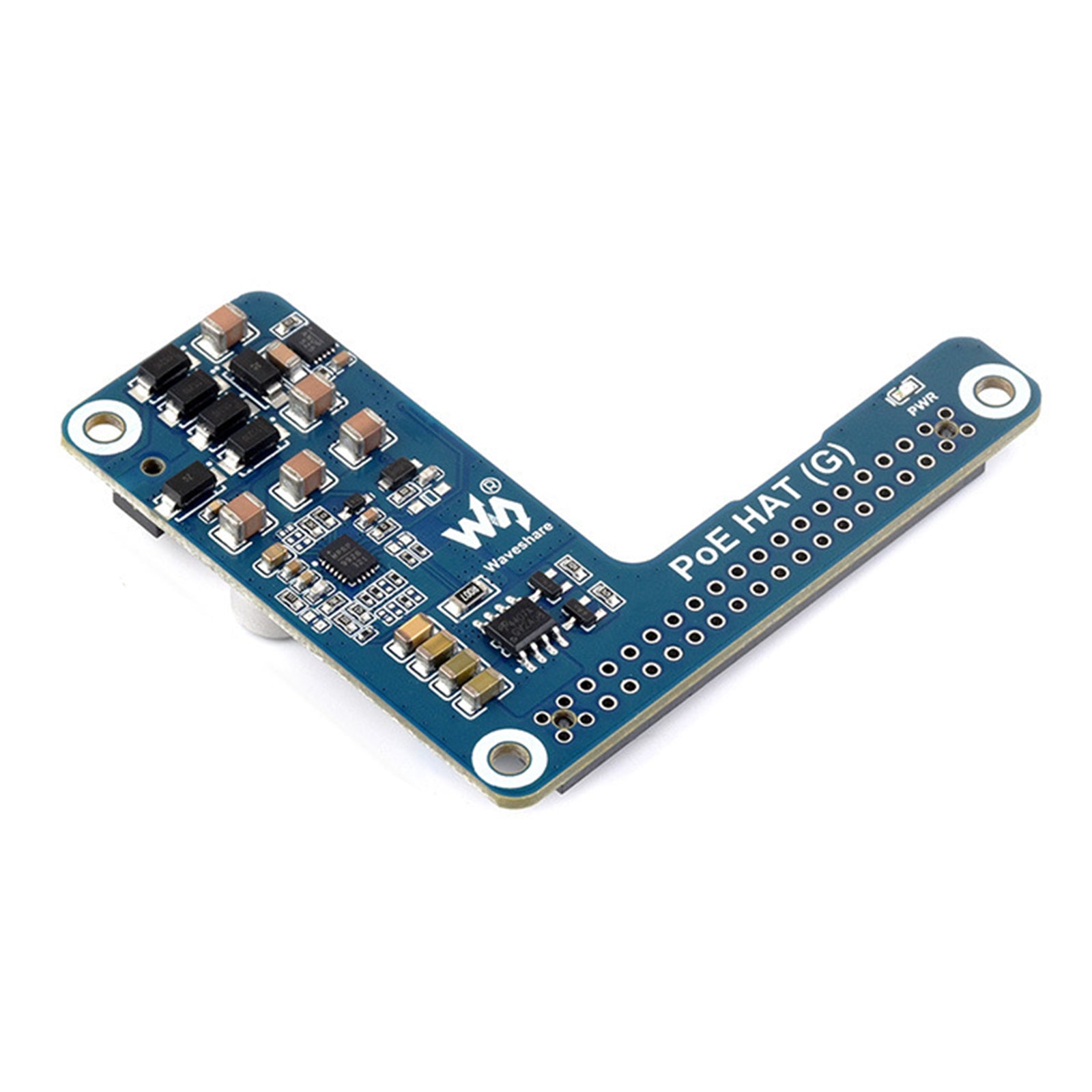 Raspberry Pi 5 Ethernet Expansion Board PoE Power Supply For Official Shell