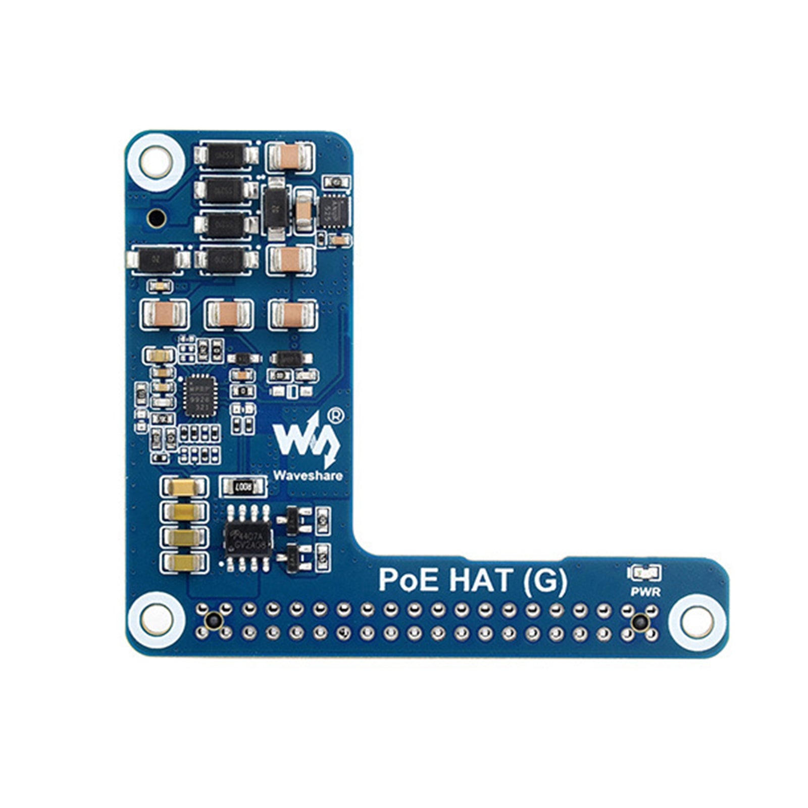 Raspberry Pi 5 Ethernet Expansion Board PoE Power Supply For Official Shell