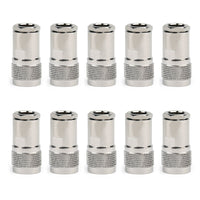 10PCS N Clamp Plug Male RF Coaxial Connector Cable For LMR400 RG8 RG213