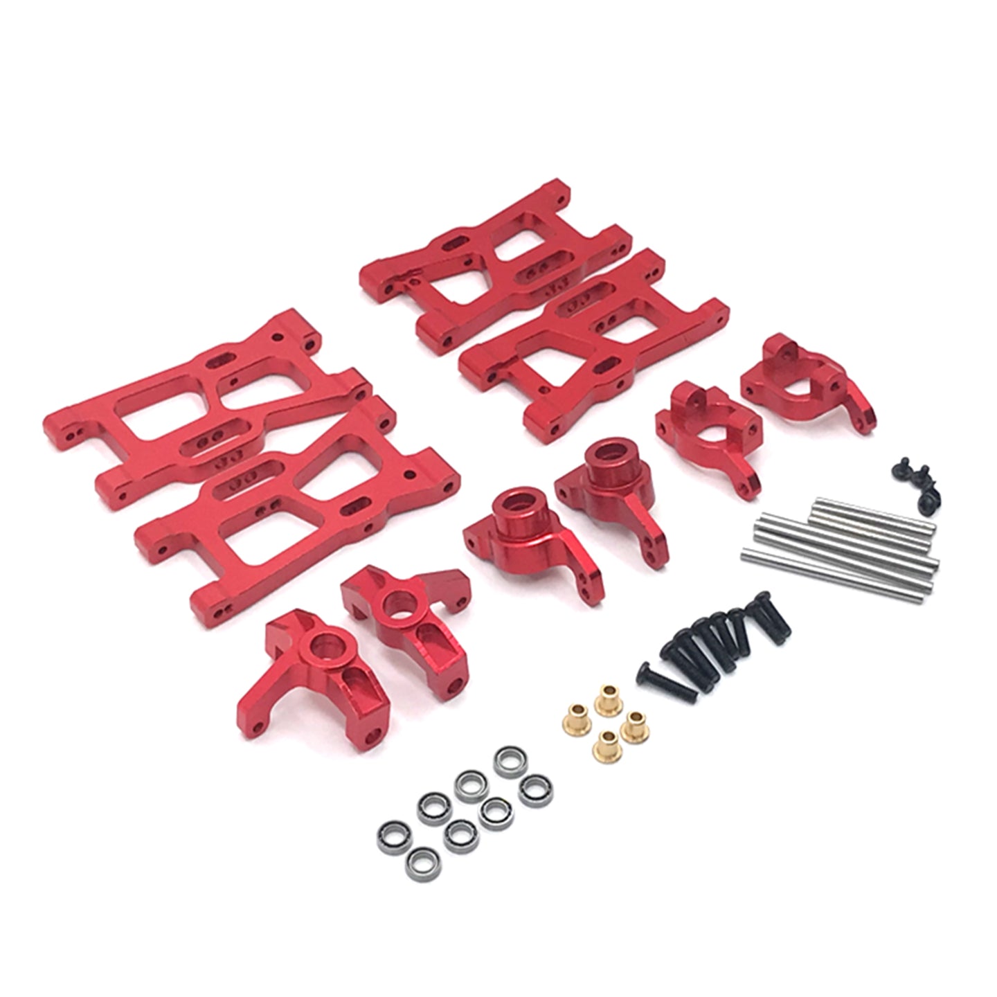 Metal Full Set RC Parts Kit For Wltoys 144001 144002 124016 124017 124018 124019