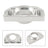 Aluminum Bearing Seat for G25 G29 G923 Movement Logitech Steering Wheel Silver
