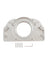 Aluminum Bearing Seat for G25 G29 G923 Movement Logitech Steering Wheel Silver