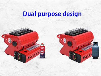 Camping Emergency Butane Heater Double Coherent Heat Source
