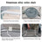 3-in-1 Shower Toilet Wheelchair ¨C Adjustable Commode Chair for Elderly or Patients