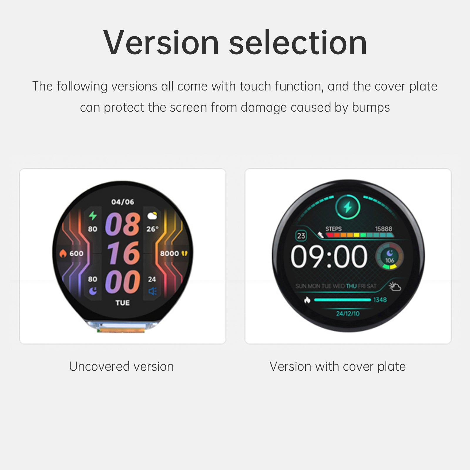 ESP32-S3 1.46-inch Circular Touch Screen Development Board AI Wifi Bluetooth
