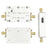10M-6GHz RF Amplifier 10dB High Gain Driver Receiving Amplifier Signal Module