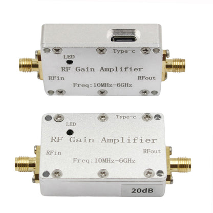 10M-6GHz RF Amplifier 20dB High Gain Driver Receiving Amplifier Signal Module