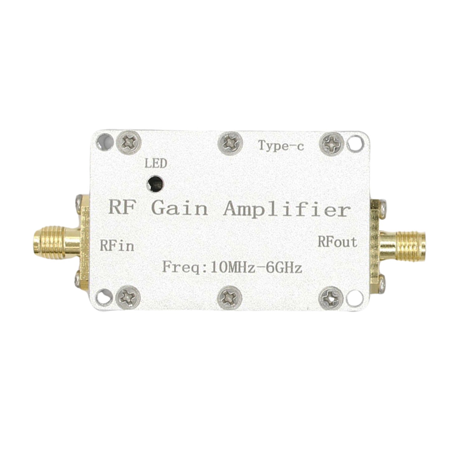 10M-6GHz RF Amplifier 40dB High Gain Driver Receiving Amplifier Signal Module