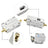 50m-6GHz Radio Frequency Low Noise Amplifier 30dB High-Gain Front LNA Signal
