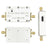 50m-6GHz Radio Frequency Low Noise Amplifier 30dB High-Gain Front LNA Signal
