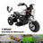 3 Wheel Kids Ride On Motorcycle 6V Powered Electric Dual Drive Toy Car Gray