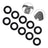50MM Excavator Bucket Pin Shims Kit For Skid Steer Cat Bobcat John Deere