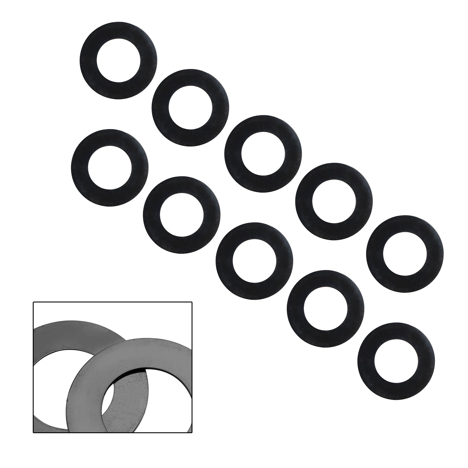 50MM Excavator Bucket Pin Shims Kit For Skid Steer Cat Bobcat John Deere