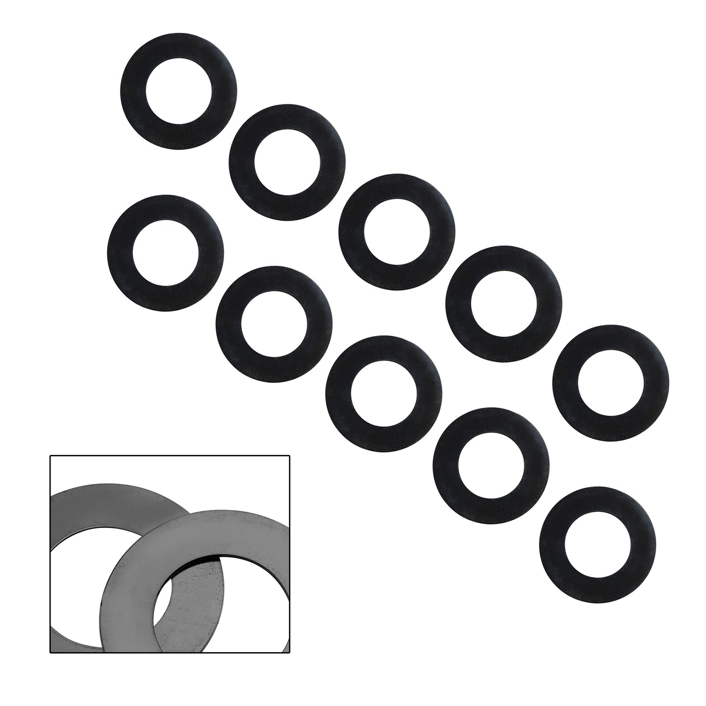 50MM Excavator Bucket Pin Shims Kit For Skid Steer Cat Bobcat John Deere