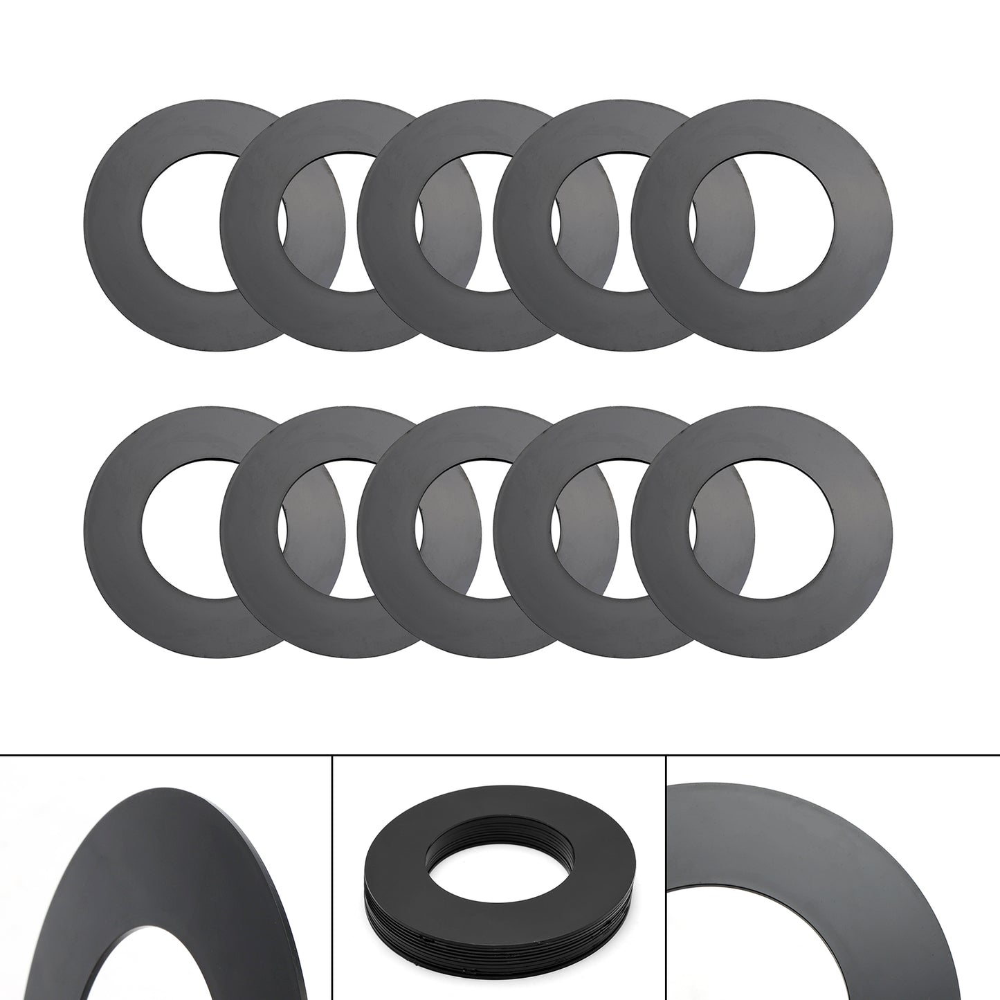 65MM Excavator Bucket Pin Shims Kit For Cat Deere 130G Kobelco Hitachi Case