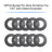 65MM Excavator Bucket Pin Shims Kit For Cat Deere 130G Kobelco Hitachi Case