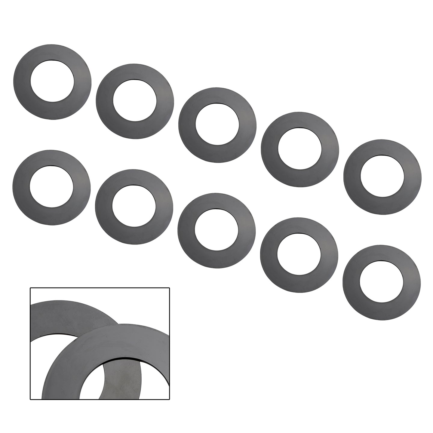 65MM Excavator Bucket Pin Shims Kit For Cat Deere 130G Kobelco Hitachi Case