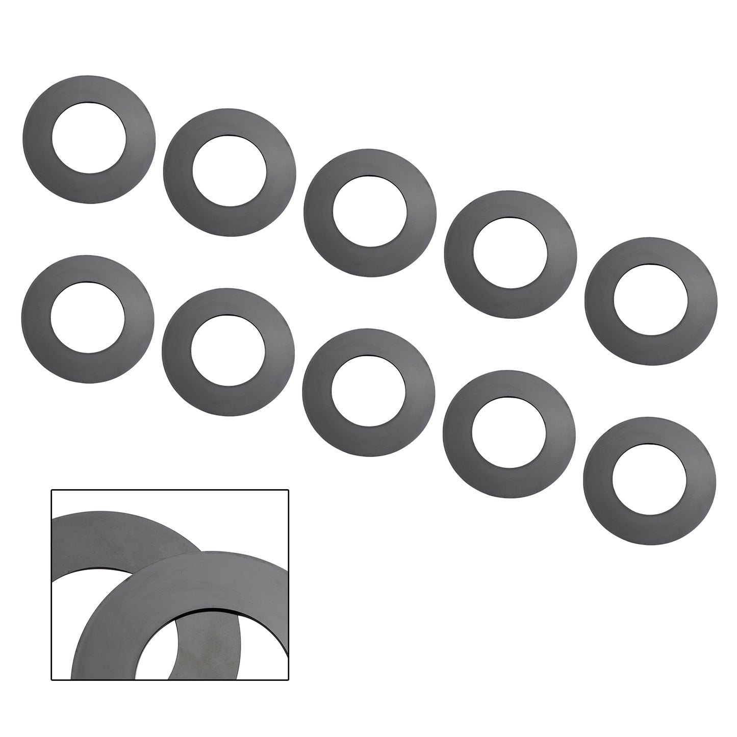 65MM Excavator Bucket Pin Shims Kit For Cat Deere 130G Kobelco Hitachi Case