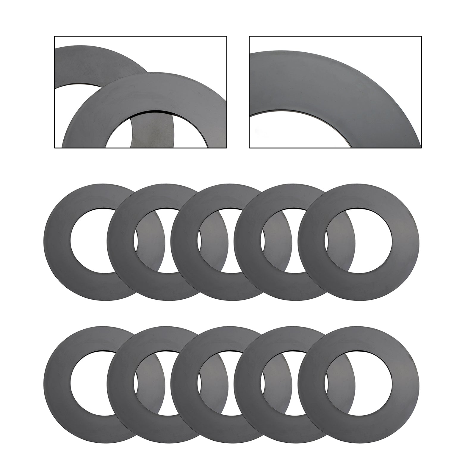 65MM Excavator Bucket Pin Shims Kit For Cat Deere 130G Kobelco Hitachi Case