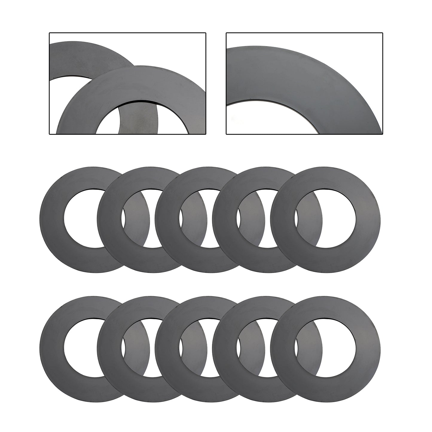 65MM Excavator Bucket Pin Shims Kit For Cat Deere 130G Kobelco Hitachi Case