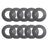 65MM Excavator Bucket Pin Shims Kit For Cat Deere 130G Kobelco Hitachi Case