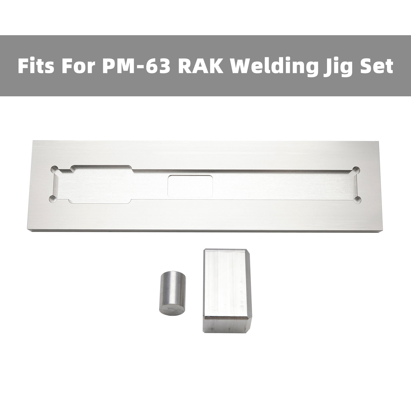 PM-63 RAK Receiver Welding & Alignment Jig, Reusable Aluminum Gunsmithing Build Tool