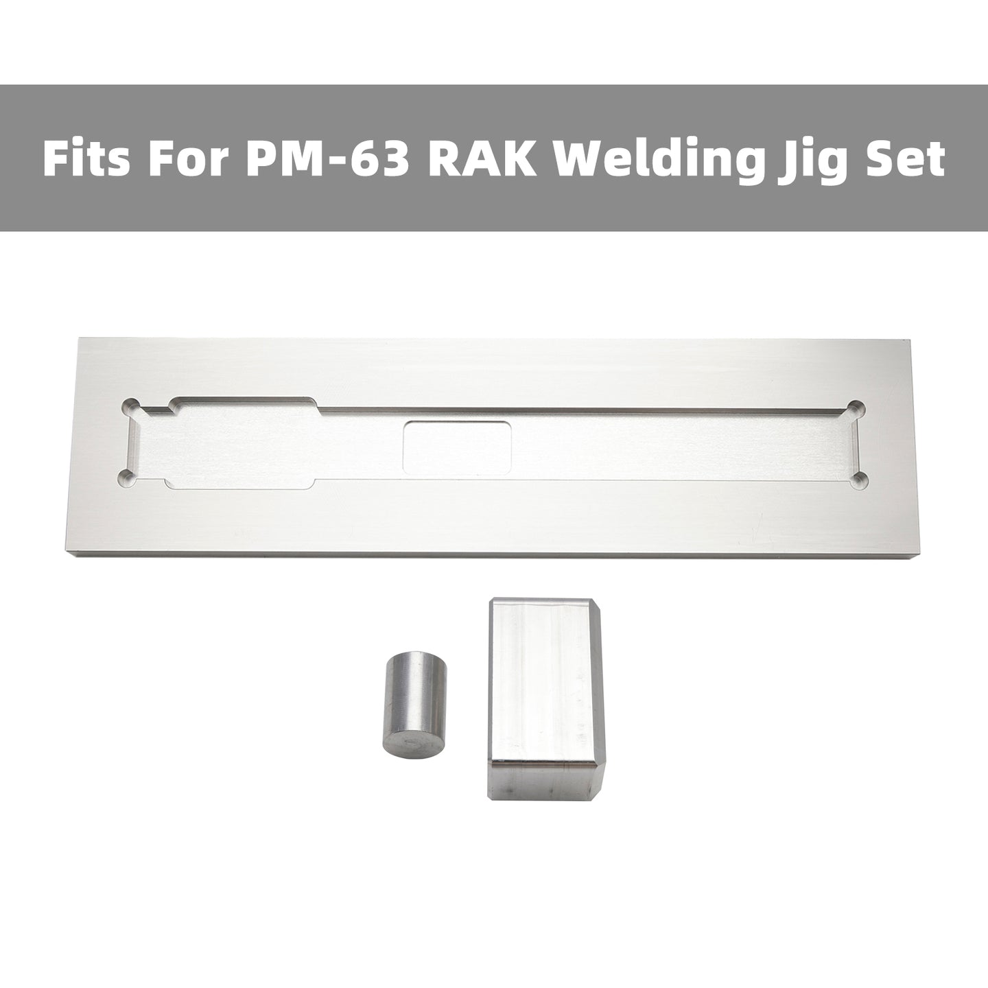 PM-63 RAK Receiver Welding & Alignment Jig, Reusable Aluminum Gunsmithing Build Tool