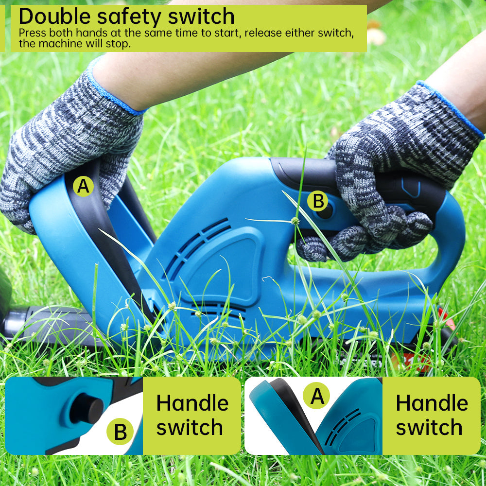 20'' Electric Hedge Trimmer Cordless Power Hedge Trimmer
