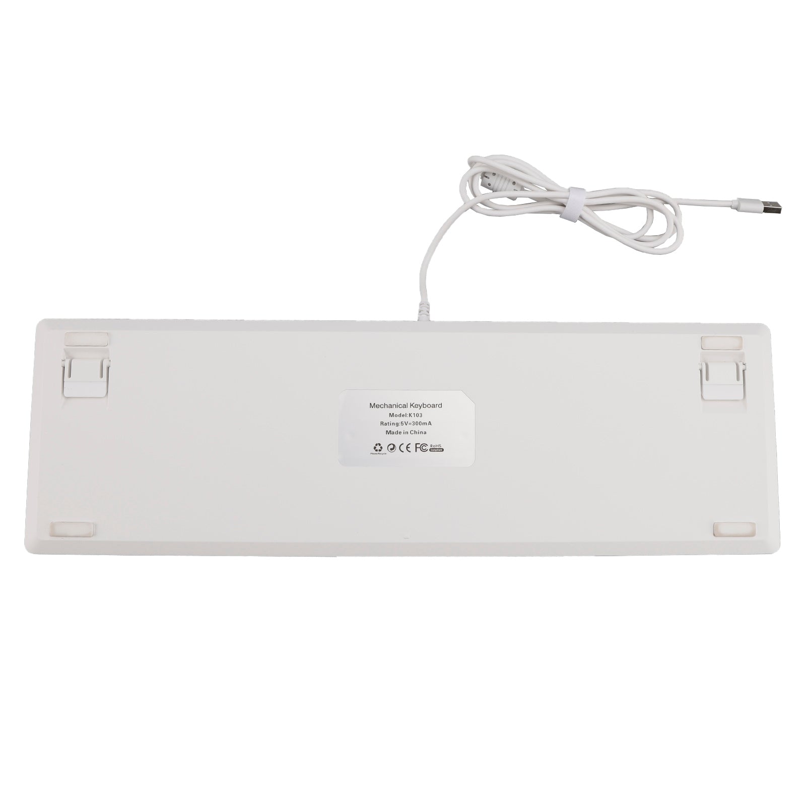 104Key Wired Mechanical Linear Switch Gaming Keyboard Hot-Swappable Customizable