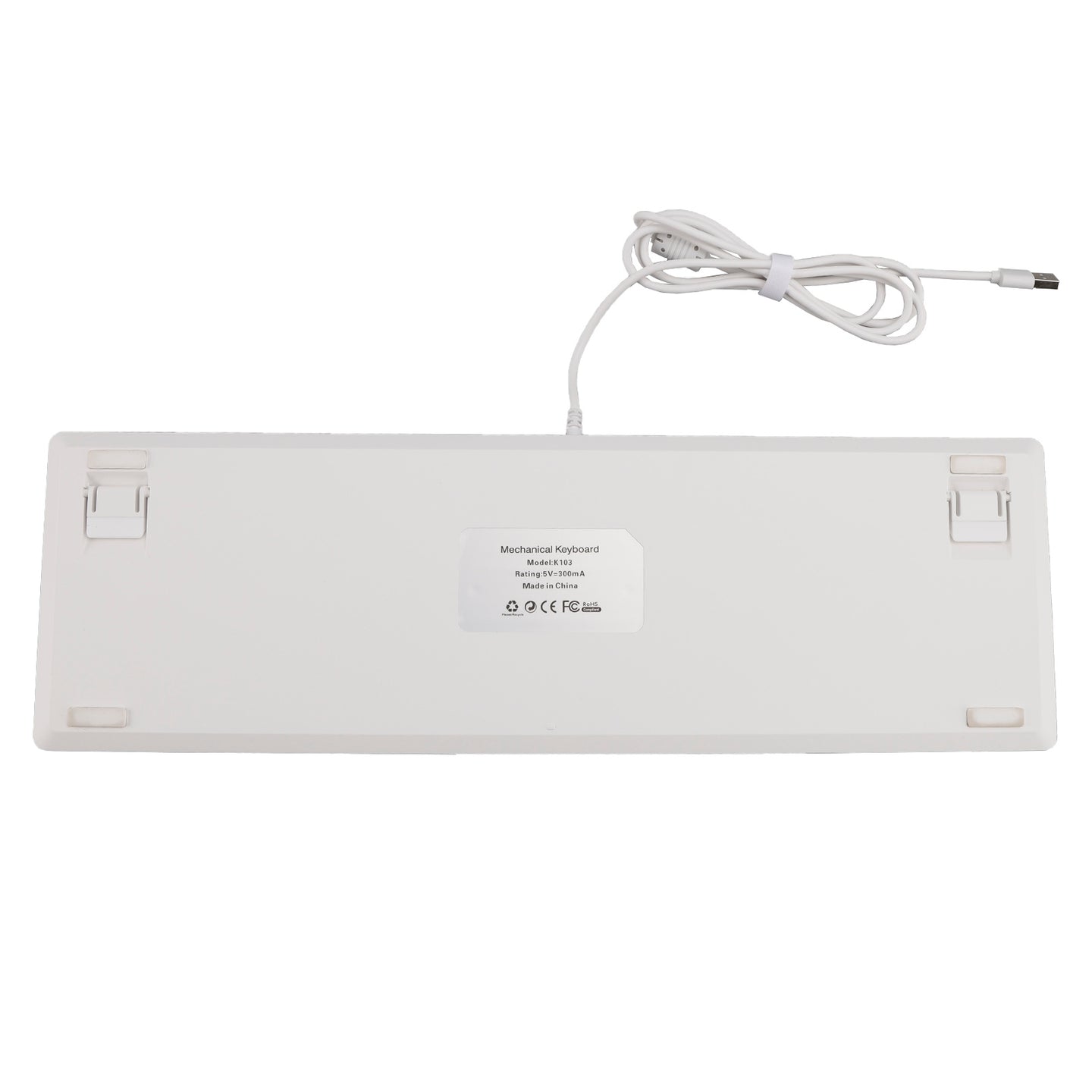 104Key Wired Mechanical Linear Switch Gaming Keyboard Hot-Swappable Customizable