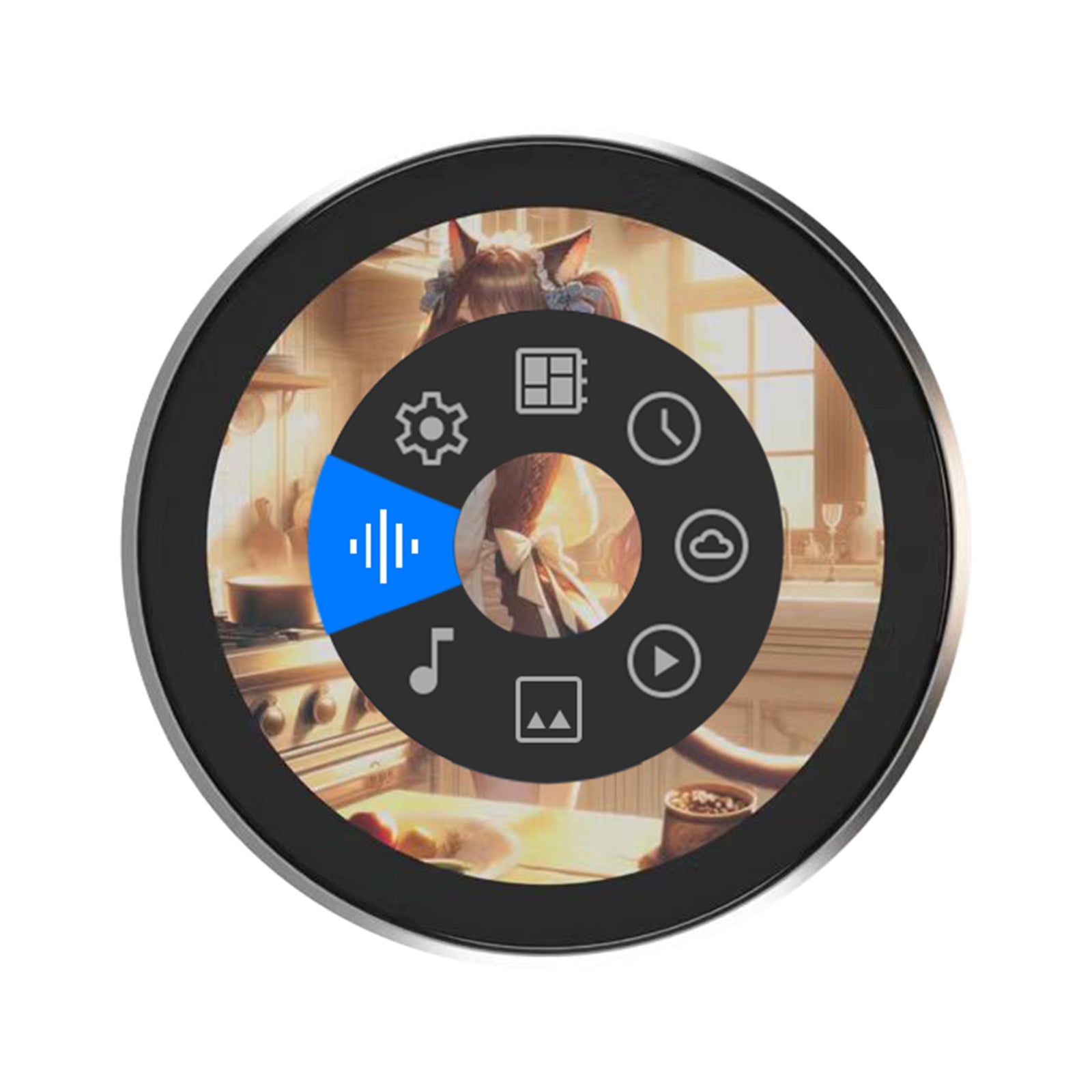 ESP32 Development Board 1.8-inch Round Screen Capacitive Touch Smart Display