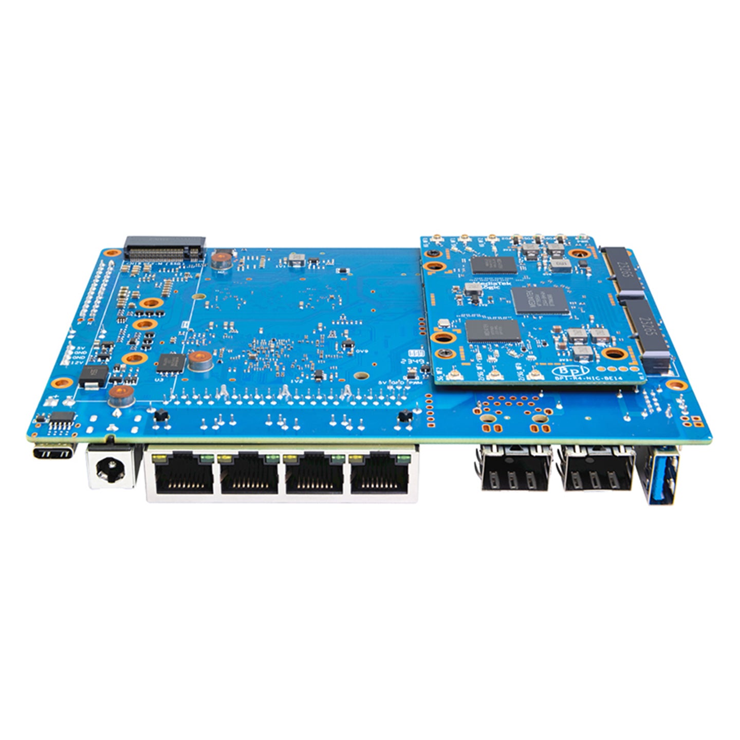 Banana Pi R4 WiFi7 Module BPI-R4-NIC-BE14 Open Source Router BPI-R4-WiFi7 Module