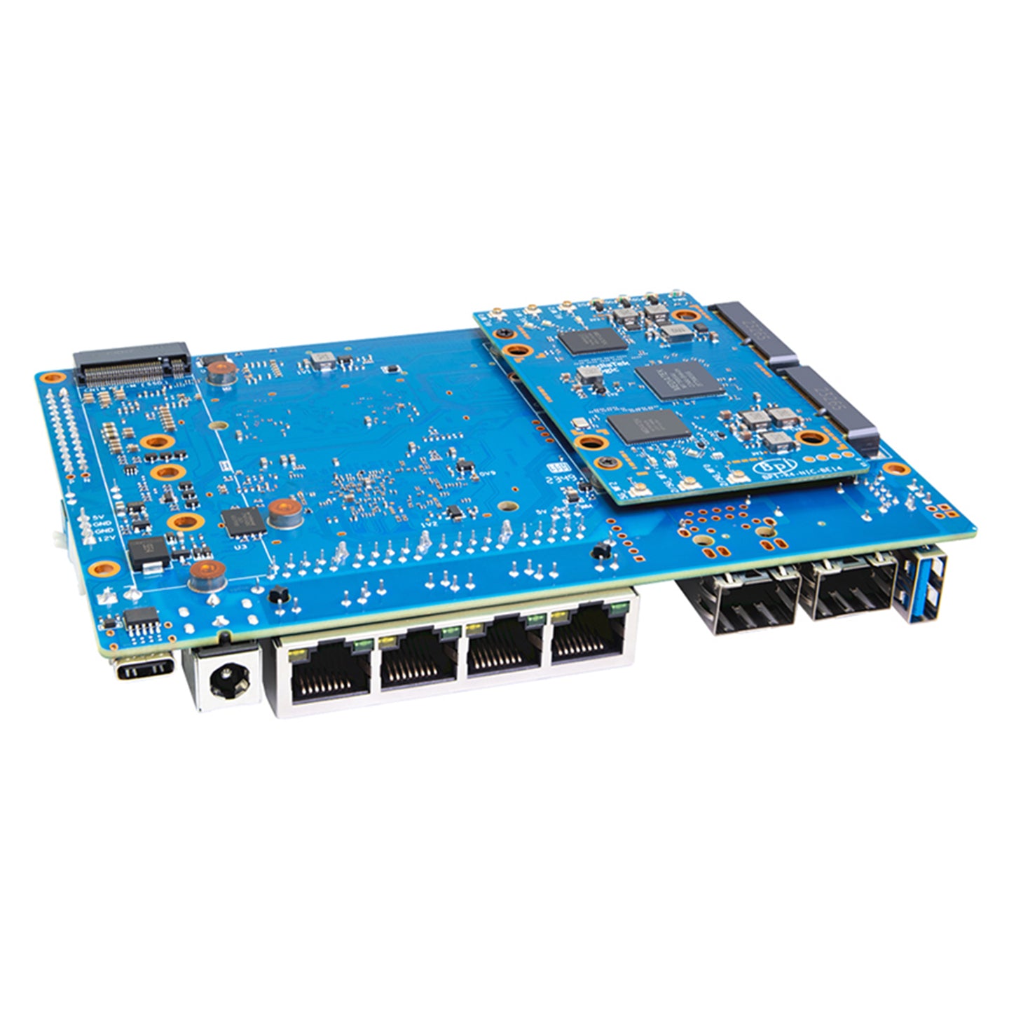Banana Pi R4 WiFi7 Module BPI-R4-NIC-BE14 Open Source Router BPI-R4-WiFi7 Module