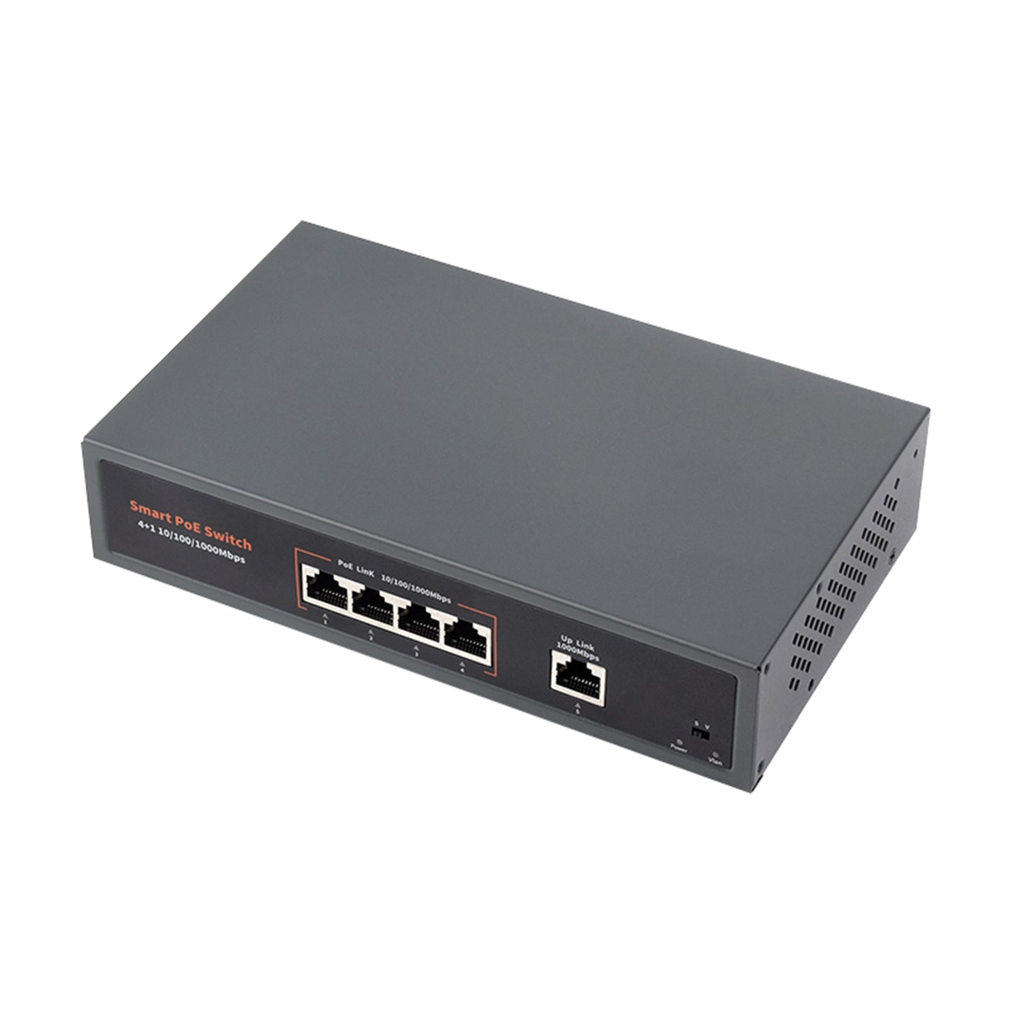 120W Gigabit Ethernet Poe Switch 10/100/1000M Port Adaptive Plug 4 Network Ports