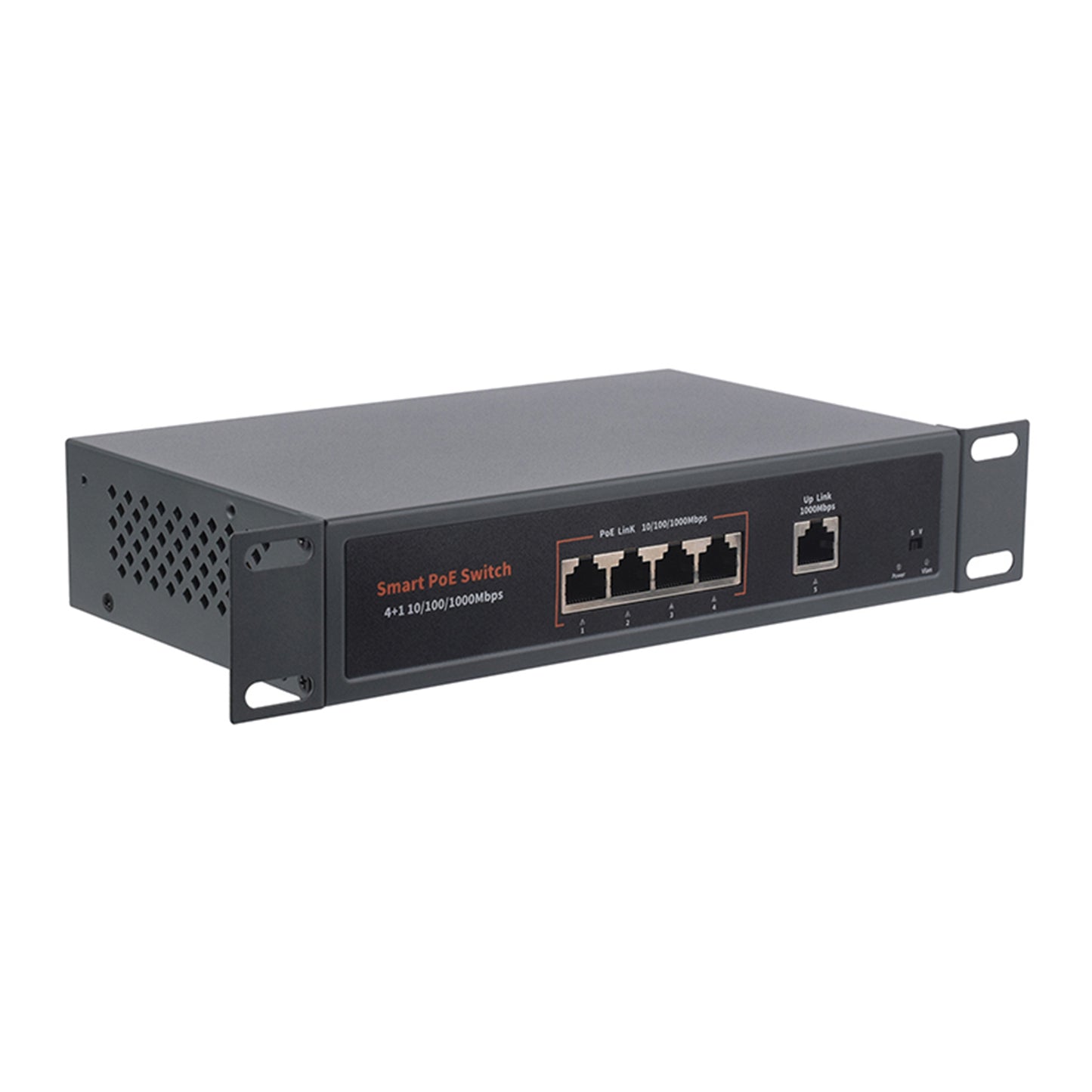 120W Gigabit Ethernet Poe Switch 10/100/1000M Port Adaptive Plug 4 Network Ports