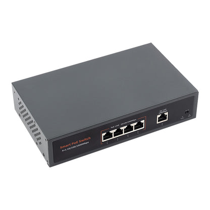 120W Gigabit Ethernet Poe Switch 10/100/1000M Port Adaptive Plug 4 Network Ports