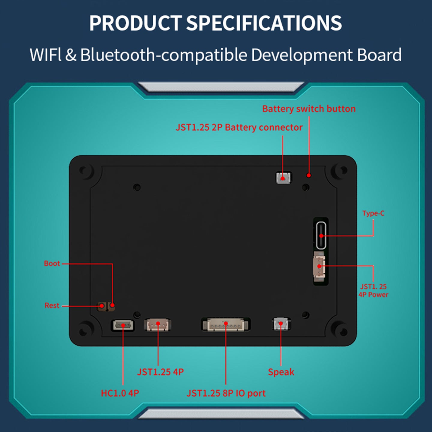ESP32 S3 Development Board 3.5inch IPS Smart Touch Screen Built-In Firmware WIFI