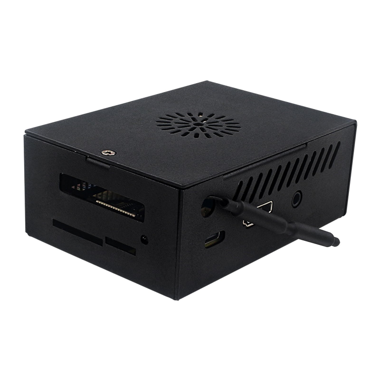 Orange Pi 3B Metal Case Aluminum Alloy Box Orange Pi 3B Cooling Fan Cooling Case