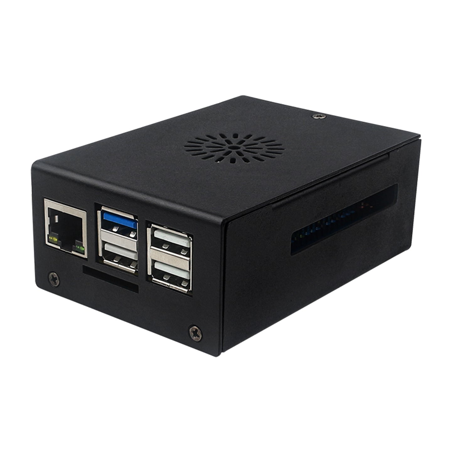 Orange Pi 3B Metal Case Aluminum Alloy Box Orange Pi 3B Cooling Fan Cooling Case