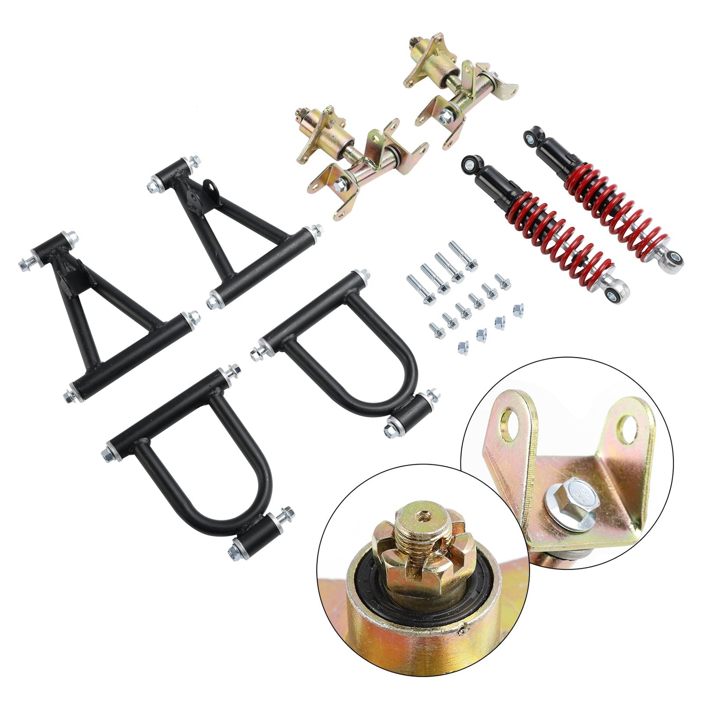 11 inch Front Suspension Swingarm Buggy Electric ATV Go Kart Bike