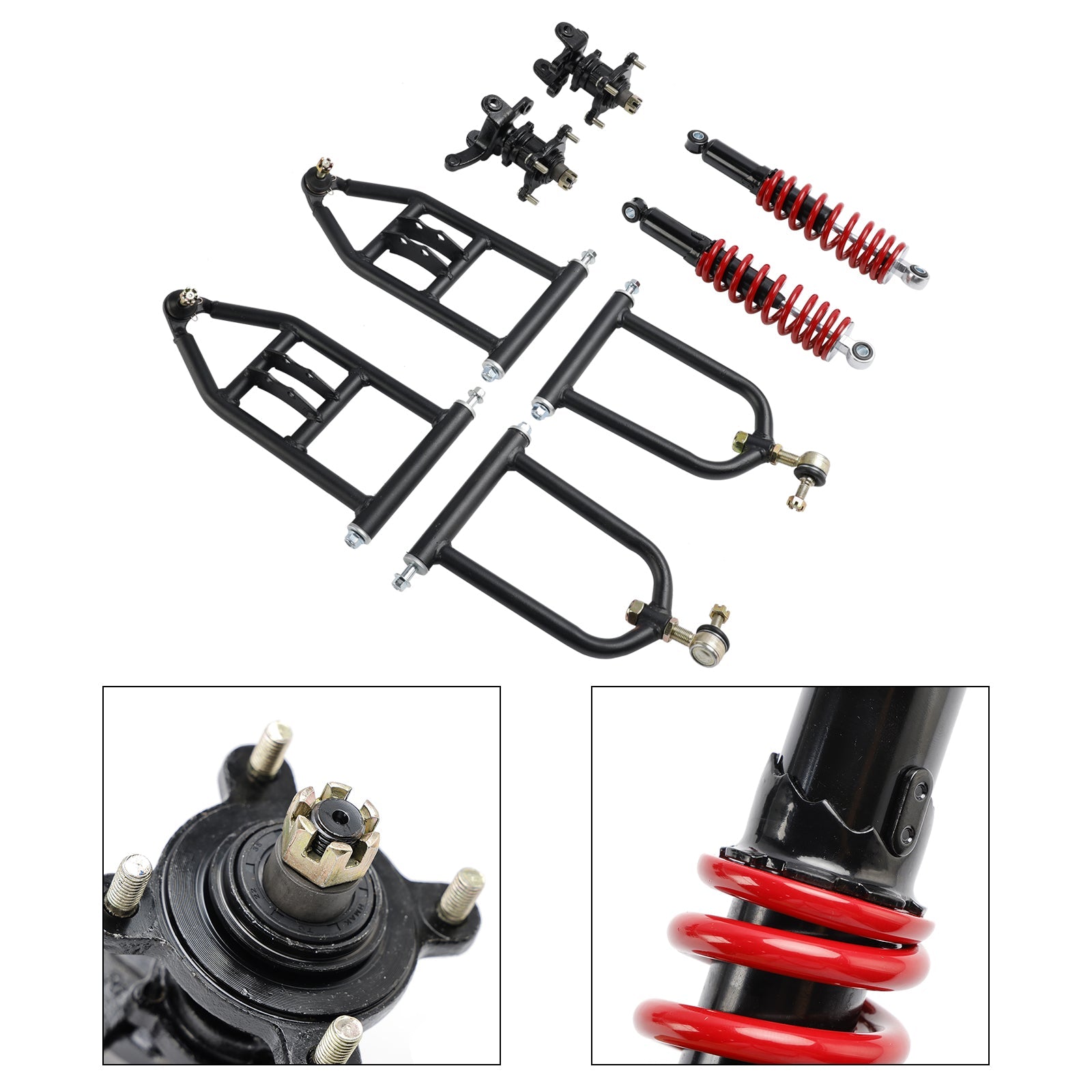 12inches Front Suspension Swingarm Assembly for Buggy Electric Atv Go Kart Bike